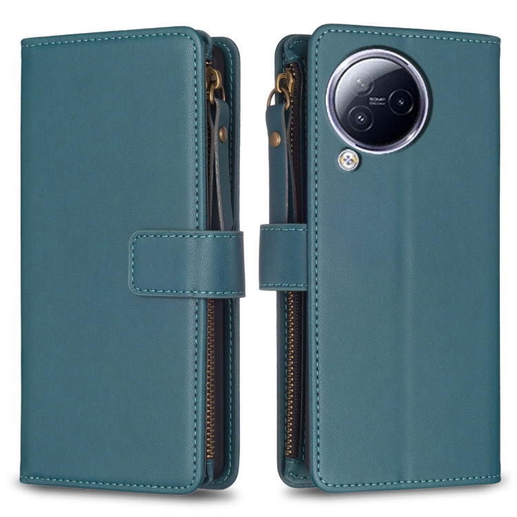 9 Card Slots Zipper Wallet Leather Flip Phone Case, For Xiaomi Poco F5 5G, For Xiaomi Redmi Note 12S 4G, For Xiaomi Redmi Note 12 4G, For Xiaomi Civi 3 5G, For Xiaomi Redmi A1 / A2, For Xiaomi Redmi Note 12 Pro+ 5G Global, For Xiaomi Redmi Note 12 Pro ...