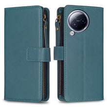 Load image into Gallery viewer, 9 Card Slots Zipper Wallet Leather Flip Phone Case, For Xiaomi Poco F5 5G, For Xiaomi Redmi Note 12S 4G, For Xiaomi Redmi Note 12 4G, For Xiaomi Civi 3 5G, For Xiaomi Redmi A1 / A2, For Xiaomi Redmi Note 12 Pro+ 5G Global, For Xiaomi Redmi Note 12 Pro ...