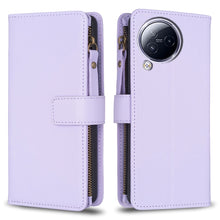 Load image into Gallery viewer, 9 Card Slots Zipper Wallet Leather Flip Phone Case, For Xiaomi Poco F5 5G, For Xiaomi Redmi Note 12S 4G, For Xiaomi Redmi Note 12 4G, For Xiaomi Civi 3 5G, For Xiaomi Redmi A1 / A2, For Xiaomi Redmi Note 12 Pro+ 5G Global, For Xiaomi Redmi Note 12 Pro ...