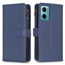 Load image into Gallery viewer, 9 Card Slots Zipper Wallet Leather Flip Phone Case, For Xiaomi Redmi 12C, For Xiaomi 13 Lite, For Xiaomi Redmi K60 / K60 Pro, For Xiaomi 13 Pro, For Xiaomi 13, For Xiaomi 12T / 12T Pro, For Xiaomi 12 Lite, For Xiaomi Redmi 10 5G