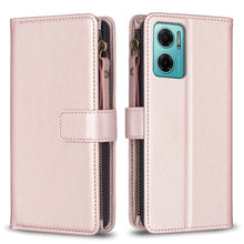 Load image into Gallery viewer, 9 Card Slots Zipper Wallet Leather Flip Phone Case, For Xiaomi Redmi 12C, For Xiaomi 13 Lite, For Xiaomi Redmi K60 / K60 Pro, For Xiaomi 13 Pro, For Xiaomi 13, For Xiaomi 12T / 12T Pro, For Xiaomi 12 Lite, For Xiaomi Redmi 10 5G