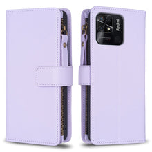 Load image into Gallery viewer, 9 Card Slots Zipper Wallet Leather Flip Phone Case, For Xiaomi Redmi 10C, For Xiaomi 12 Pro, For Xiaomi 12, For Xiaomi Redmi Note 11 Pro, For Xiaomi Mi 11T / 11T Pro, For Xiaomi Redmi 10, For Xiaomi Mi 11 Lite, For Xiaomi Redmi Note 10 5G