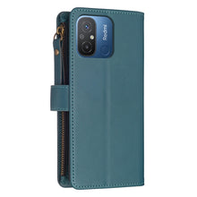 Load image into Gallery viewer, 9 Card Slots Zipper Wallet Leather Flip Phone Case, For Xiaomi Redmi 12C, For Xiaomi 13 Lite, For Xiaomi Redmi K60 / K60 Pro, For Xiaomi 13 Pro, For Xiaomi 13, For Xiaomi 12T / 12T Pro, For Xiaomi 12 Lite, For Xiaomi Redmi 10 5G