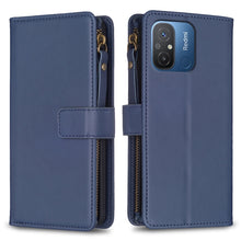 Load image into Gallery viewer, 9 Card Slots Zipper Wallet Leather Flip Phone Case, For Xiaomi Redmi 12C, For Xiaomi 13 Lite, For Xiaomi Redmi K60 / K60 Pro, For Xiaomi 13 Pro, For Xiaomi 13, For Xiaomi 12T / 12T Pro, For Xiaomi 12 Lite, For Xiaomi Redmi 10 5G