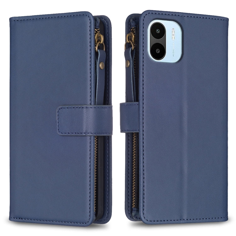9 Card Slots Zipper Wallet Leather Flip Phone Case, For Xiaomi Poco F5 5G, For Xiaomi Redmi Note 12S 4G, For Xiaomi Redmi Note 12 4G, For Xiaomi Civi 3 5G, For Xiaomi Redmi A1 / A2, For Xiaomi Redmi Note 12 Pro+ 5G Global, For Xiaomi Redmi Note 12 Pro ...
