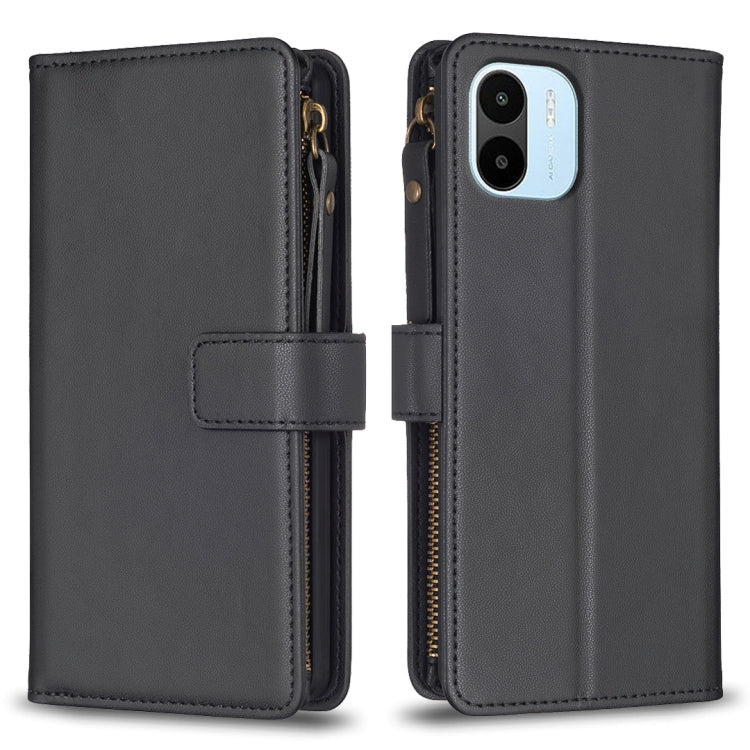 9 Card Slots Zipper Wallet Leather Flip Phone Case, For Xiaomi Poco F5 5G, For Xiaomi Redmi Note 12S 4G, For Xiaomi Redmi Note 12 4G, For Xiaomi Civi 3 5G, For Xiaomi Redmi A1 / A2, For Xiaomi Redmi Note 12 Pro+ 5G Global, For Xiaomi Redmi Note 12 Pro ...