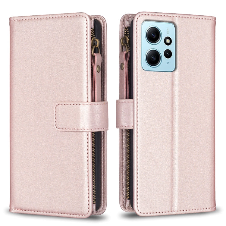9 Card Slots Zipper Wallet Leather Flip Phone Case, For Xiaomi Poco F5 5G, For Xiaomi Redmi Note 12S 4G, For Xiaomi Redmi Note 12 4G, For Xiaomi Civi 3 5G, For Xiaomi Redmi A1 / A2, For Xiaomi Redmi Note 12 Pro+ 5G Global, For Xiaomi Redmi Note 12 Pro ...