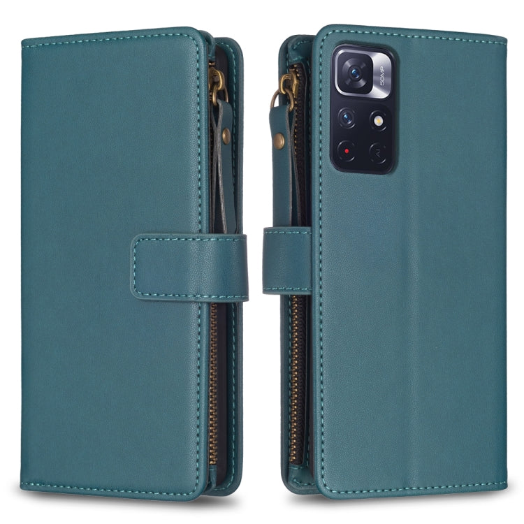 9 Card Slots Zipper Wallet Leather Flip Phone Case, For Xiaomi Poco F5 5G, For Xiaomi Redmi Note 12S 4G, For Xiaomi Redmi Note 12 4G, For Xiaomi Civi 3 5G, For Xiaomi Redmi A1 / A2, For Xiaomi Redmi Note 12 Pro+ 5G Global, For Xiaomi Redmi Note 12 Pro ...