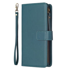 9 Card Slots Zipper Wallet Leather Flip Phone Case, For Xiaomi Redmi Note 10 Pro, For Xiaomi Redmi Note 10, For Xiaomi Poco X3, For Xiaomi Redmi 9A, For Xiaomi Redmi 9, For Xiaomi Redmi 9C, For Xiaomi Redmi Note 9 Pro Max