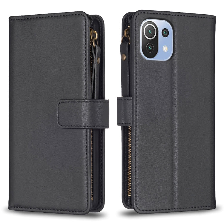9 Card Slots Zipper Wallet Leather Flip Phone Case, For Xiaomi Redmi 10C, For Xiaomi 12 Pro, For Xiaomi 12, For Xiaomi Redmi Note 11 Pro, For Xiaomi Mi 11T / 11T Pro, For Xiaomi Redmi 10, For Xiaomi Mi 11 Lite, For Xiaomi Redmi Note 10 5G