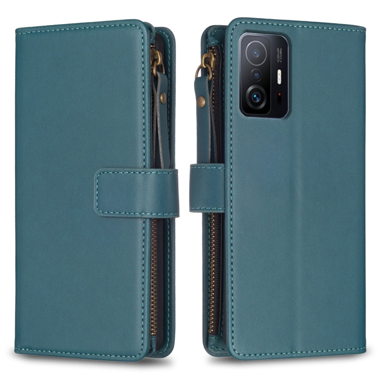 9 Card Slots Zipper Wallet Leather Flip Phone Case, For Xiaomi Redmi 10C, For Xiaomi 12 Pro, For Xiaomi 12, For Xiaomi Redmi Note 11 Pro, For Xiaomi Mi 11T / 11T Pro, For Xiaomi Redmi 10, For Xiaomi Mi 11 Lite, For Xiaomi Redmi Note 10 5G