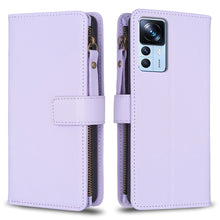 Load image into Gallery viewer, 9 Card Slots Zipper Wallet Leather Flip Phone Case, For Xiaomi Redmi 12C, For Xiaomi 13 Lite, For Xiaomi Redmi K60 / K60 Pro, For Xiaomi 13 Pro, For Xiaomi 13, For Xiaomi 12T / 12T Pro, For Xiaomi 12 Lite, For Xiaomi Redmi 10 5G