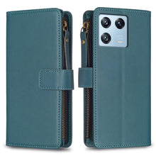 Load image into Gallery viewer, 9 Card Slots Zipper Wallet Leather Flip Phone Case, For Xiaomi Redmi 12C, For Xiaomi 13 Lite, For Xiaomi Redmi K60 / K60 Pro, For Xiaomi 13 Pro, For Xiaomi 13, For Xiaomi 12T / 12T Pro, For Xiaomi 12 Lite, For Xiaomi Redmi 10 5G