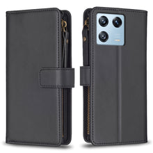 Load image into Gallery viewer, 9 Card Slots Zipper Wallet Leather Flip Phone Case, For Xiaomi Redmi 12C, For Xiaomi 13 Lite, For Xiaomi Redmi K60 / K60 Pro, For Xiaomi 13 Pro, For Xiaomi 13, For Xiaomi 12T / 12T Pro, For Xiaomi 12 Lite, For Xiaomi Redmi 10 5G