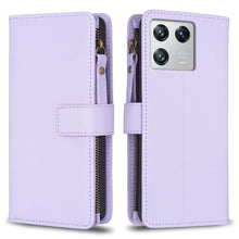 Load image into Gallery viewer, 9 Card Slots Zipper Wallet Leather Flip Phone Case, For Xiaomi Redmi 12C, For Xiaomi 13 Lite, For Xiaomi Redmi K60 / K60 Pro, For Xiaomi 13 Pro, For Xiaomi 13, For Xiaomi 12T / 12T Pro, For Xiaomi 12 Lite, For Xiaomi Redmi 10 5G