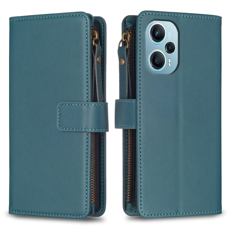 9 Card Slots Zipper Wallet Leather Flip Phone Case, For Xiaomi Poco F5 5G, For Xiaomi Redmi Note 12S 4G, For Xiaomi Redmi Note 12 4G, For Xiaomi Civi 3 5G, For Xiaomi Redmi A1 / A2, For Xiaomi Redmi Note 12 Pro+ 5G Global, For Xiaomi Redmi Note 12 Pro ...