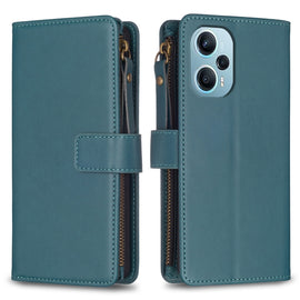 9 Card Slots Zipper Wallet Leather Flip Phone Case, For Xiaomi Poco F5 5G, For Xiaomi Redmi Note 12S 4G, For Xiaomi Redmi Note 12 4G, For Xiaomi Civi 3 5G, For Xiaomi Redmi A1 / A2, For Xiaomi Redmi Note 12 Pro+ 5G Global, For Xiaomi Redmi Note 12 Pro ...