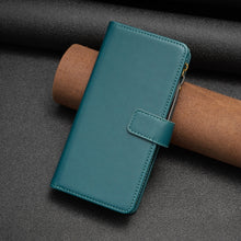 Load image into Gallery viewer, 9 Card Slots Zipper Wallet Leather Flip Phone Case, For Xiaomi Redmi Note 13 Pro 4G Global, For Xiaomi Poco M6 Pro 4G, For Xiaomi Redmi Note 13 4G Global, For Xiaomi Redmi Note 13, For Xiaomi Redmi 13C, For Xiaomi Redmi Note 13 Pro+ 5G                 ...