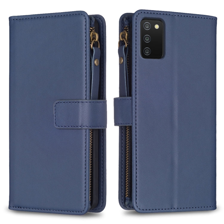9 Card Slots Zipper Wallet Leather Flip Phone Case, For Samsung Galaxy A73 5G, For Samsung Galaxy A33, For Samsung Galaxy A13, For Samsung Galaxy S22 Ultra 5G, For Samsung Galaxy S22+ 5G, For Samsung Galaxy S22 5G, For Samsung Galaxy A03s              ...