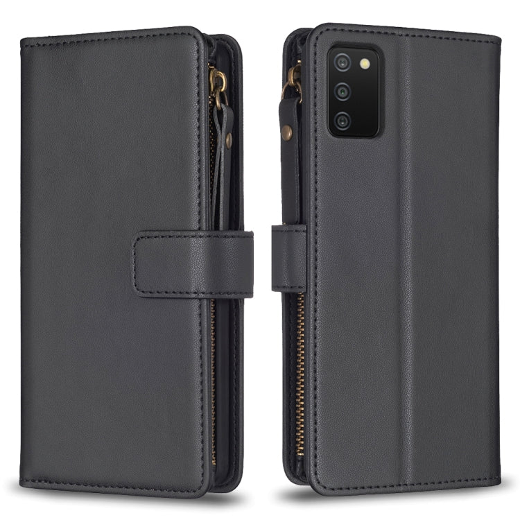 9 Card Slots Zipper Wallet Leather Flip Phone Case, For Samsung Galaxy A73 5G, For Samsung Galaxy A33, For Samsung Galaxy A13, For Samsung Galaxy S22 Ultra 5G, For Samsung Galaxy S22+ 5G, For Samsung Galaxy S22 5G, For Samsung Galaxy A03s              ...