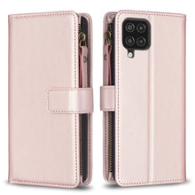 Load image into Gallery viewer, 9 Card Slots Zipper Wallet Leather Flip Phone Case, For Samsung Galaxy A32 5G, For Samsung Galaxy S21 5G, For Samsung Galaxy S21+ 5G, For Samsung Galaxy S21 Ultra 5G, For Samsung Galaxy A12, For Samsung Galaxy A42 5G, For Samsung Galaxy A31            ...