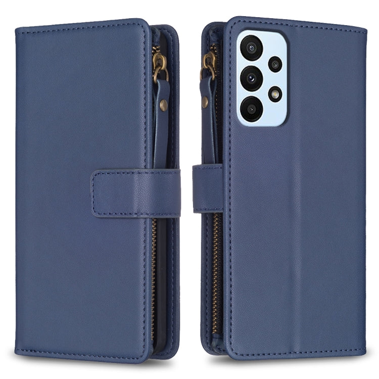 9 Card Slots Zipper Wallet Leather Flip Phone Case, For Samsung Galaxy A22 4G, For Samsung Galaxy A22 5G, For Samsung Galaxy S21 FE 5G, For Samsung Galaxy A23 4G, For Samsung Galaxy A32 4G, For Samsung Galaxy A72, For Samsung Galaxy A52                ...