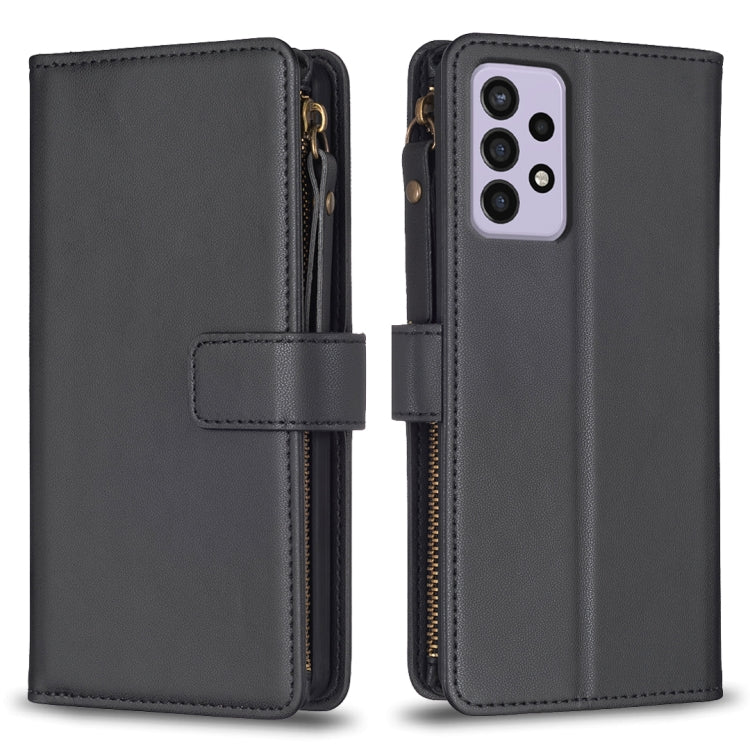 9 Card Slots Zipper Wallet Leather Flip Phone Case, For Samsung Galaxy A73 5G, For Samsung Galaxy A33, For Samsung Galaxy A13, For Samsung Galaxy S22 Ultra 5G, For Samsung Galaxy S22+ 5G, For Samsung Galaxy S22 5G, For Samsung Galaxy A03s              ...