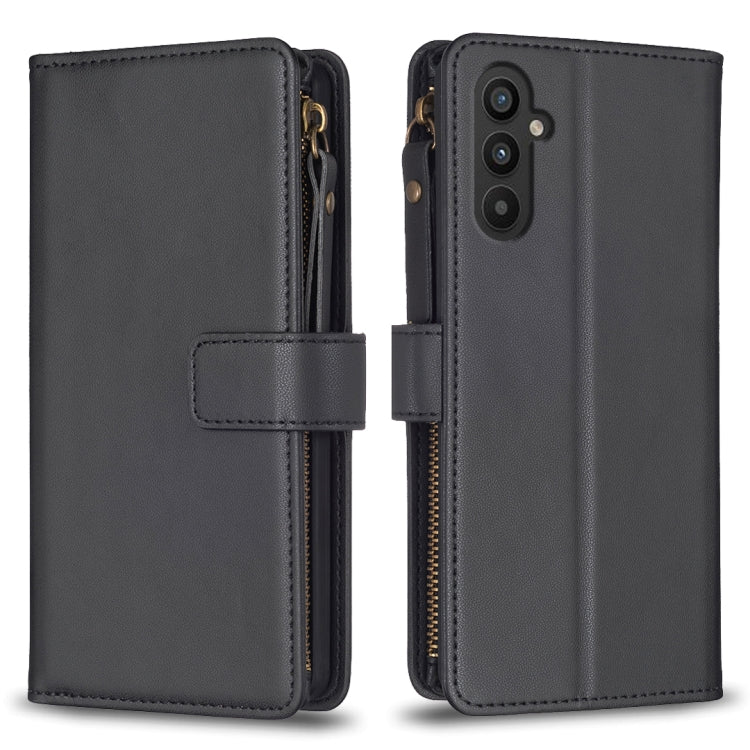 9 Card Slots Zipper Wallet Leather Flip Phone Case, For Samsung Galaxy A14, For Samsung Galaxy S24+ 5G, For Samsung Galaxy A34 5G, For Samsung Galaxy S24 5G, For Samsung Galaxy A54 5G, For Samsung Galaxy S23 Ultra 5G, For Samsung Galaxy S23 5G         ...