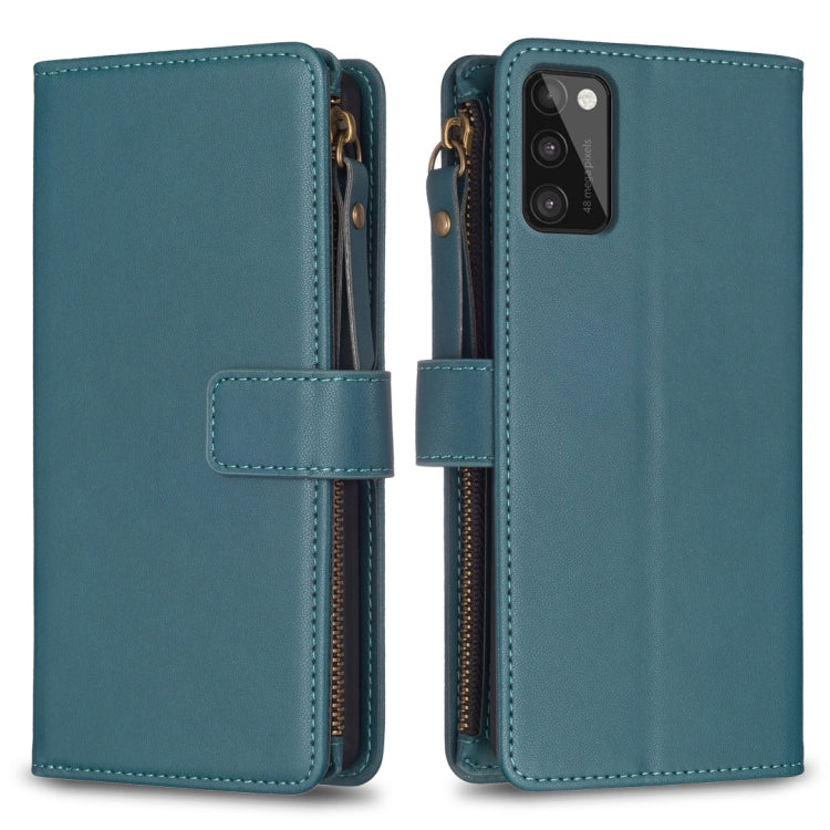 9 Card Slots Zipper Wallet Leather Flip Phone Case, For Samsung Galaxy A73 5G, For Samsung Galaxy A33, For Samsung Galaxy A13, For Samsung Galaxy S22 Ultra 5G, For Samsung Galaxy S22+ 5G, For Samsung Galaxy S22 5G, For Samsung Galaxy A03s              ...