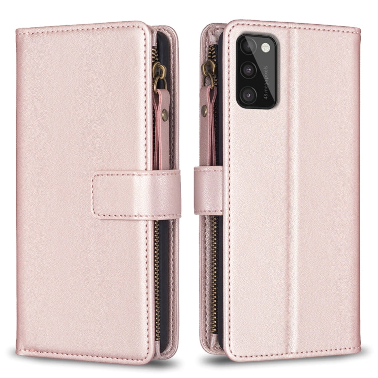 9 Card Slots Zipper Wallet Leather Flip Phone Case, For Samsung Galaxy A73 5G, For Samsung Galaxy A33, For Samsung Galaxy A13, For Samsung Galaxy S22 Ultra 5G, For Samsung Galaxy S22+ 5G, For Samsung Galaxy S22 5G, For Samsung Galaxy A03s              ...