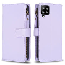 Load image into Gallery viewer, 9 Card Slots Zipper Wallet Leather Flip Phone Case, For Samsung Galaxy A32 5G, For Samsung Galaxy S21 5G, For Samsung Galaxy S21+ 5G, For Samsung Galaxy S21 Ultra 5G, For Samsung Galaxy A12, For Samsung Galaxy A42 5G, For Samsung Galaxy A31            ...