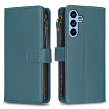 Load image into Gallery viewer, 9 Card Slots Zipper Wallet Leather Flip Phone Case, For Samsung Galaxy A14, For Samsung Galaxy S24+ 5G, For Samsung Galaxy A34 5G, For Samsung Galaxy S24 5G, For Samsung Galaxy A54 5G, For Samsung Galaxy S23 Ultra 5G, For Samsung Galaxy S23 5G         ...