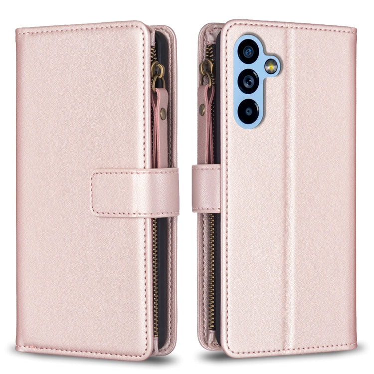9 Card Slots Zipper Wallet Leather Flip Phone Case, For Samsung Galaxy A14, For Samsung Galaxy S24+ 5G, For Samsung Galaxy A34 5G, For Samsung Galaxy S24 5G, For Samsung Galaxy A54 5G, For Samsung Galaxy S23 Ultra 5G, For Samsung Galaxy S23 5G         ...