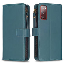 Load image into Gallery viewer, 9 Card Slots Zipper Wallet Leather Flip Phone Case, For Samsung Galaxy A14, For Samsung Galaxy S24+ 5G, For Samsung Galaxy A34 5G, For Samsung Galaxy S24 5G, For Samsung Galaxy A54 5G, For Samsung Galaxy S23 Ultra 5G, For Samsung Galaxy S23 5G         ...
