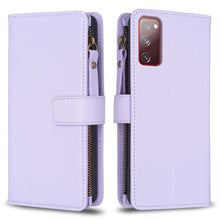 Load image into Gallery viewer, 9 Card Slots Zipper Wallet Leather Flip Phone Case, For Samsung Galaxy A14, For Samsung Galaxy S24+ 5G, For Samsung Galaxy A34 5G, For Samsung Galaxy S24 5G, For Samsung Galaxy A54 5G, For Samsung Galaxy S23 Ultra 5G, For Samsung Galaxy S23 5G         ...