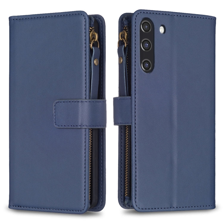 9 Card Slots Zipper Wallet Leather Flip Phone Case, For Samsung Galaxy A22 4G, For Samsung Galaxy A22 5G, For Samsung Galaxy S21 FE 5G, For Samsung Galaxy A23 4G, For Samsung Galaxy A32 4G, For Samsung Galaxy A72, For Samsung Galaxy A52                ...