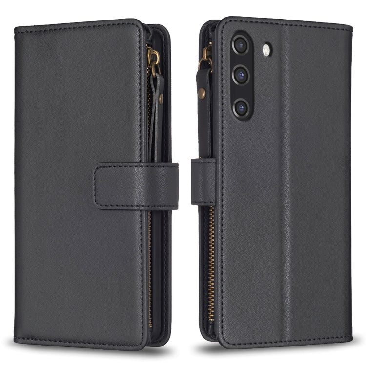 9 Card Slots Zipper Wallet Leather Flip Phone Case, For Samsung Galaxy A22 4G, For Samsung Galaxy A22 5G, For Samsung Galaxy S21 FE 5G, For Samsung Galaxy A23 4G, For Samsung Galaxy A32 4G, For Samsung Galaxy A72, For Samsung Galaxy A52                ...