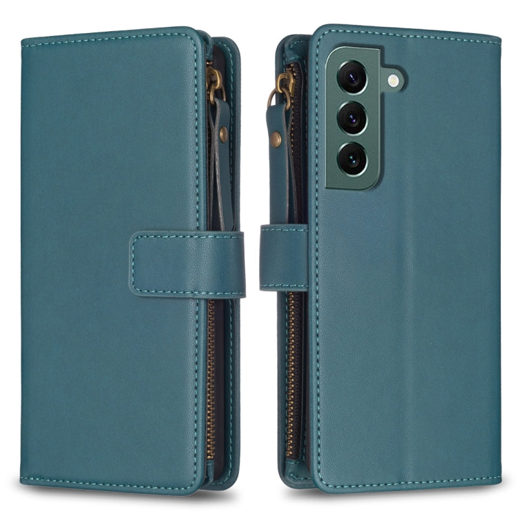 9 Card Slots Zipper Wallet Leather Flip Phone Case, For Samsung Galaxy A73 5G, For Samsung Galaxy A33, For Samsung Galaxy A13, For Samsung Galaxy S22 Ultra 5G, For Samsung Galaxy S22+ 5G, For Samsung Galaxy S22 5G, For Samsung Galaxy A03s              ...