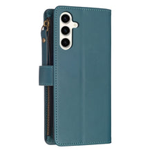 Load image into Gallery viewer, 9 Card Slots Zipper Wallet Leather Flip Phone Case, For Samsung Galaxy S23 FE 5G, For Samsung Galaxy A14, For Samsung Galaxy S24 5G, For Samsung Galaxy A34 5G, For Samsung Galaxy A54 5G, For Samsung Galaxy S23 Ultra 5G, For Samsung Galaxy S23 5G       ...