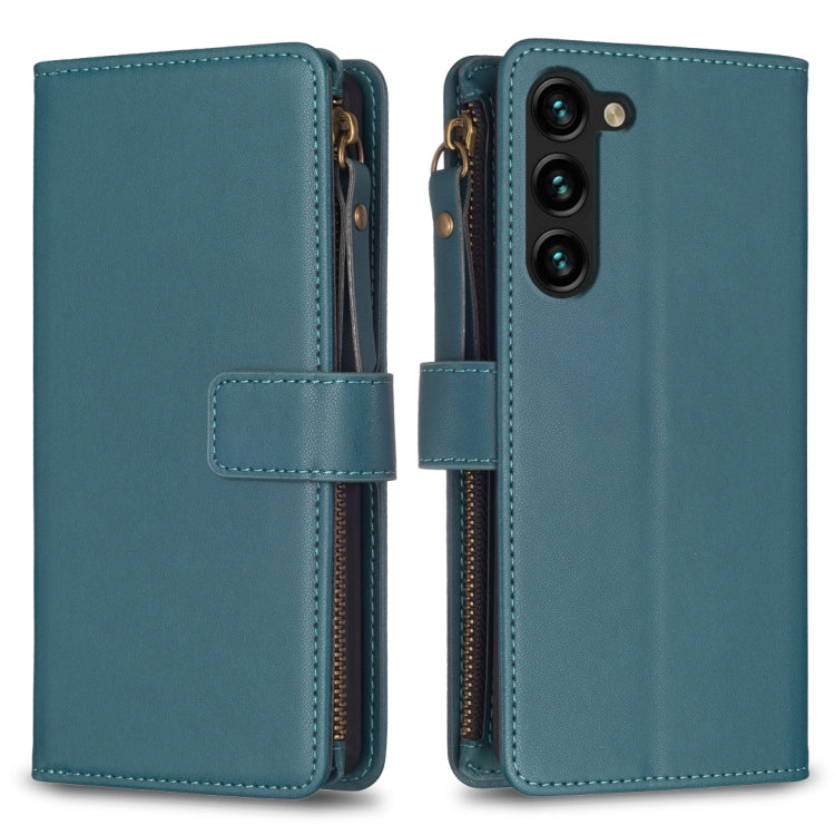 9 Card Slots Zipper Wallet Leather Flip Phone Case, For Samsung Galaxy A14, For Samsung Galaxy S24+ 5G, For Samsung Galaxy A34 5G, For Samsung Galaxy S24 5G, For Samsung Galaxy A54 5G, For Samsung Galaxy S23 Ultra 5G, For Samsung Galaxy S23 5G         ...