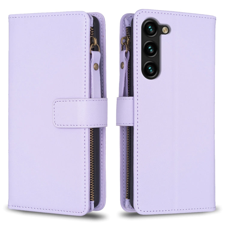 9 Card Slots Zipper Wallet Leather Flip Phone Case, For Samsung Galaxy A14, For Samsung Galaxy S24+ 5G, For Samsung Galaxy A34 5G, For Samsung Galaxy S24 5G, For Samsung Galaxy A54 5G, For Samsung Galaxy S23 Ultra 5G, For Samsung Galaxy S23 5G         ...