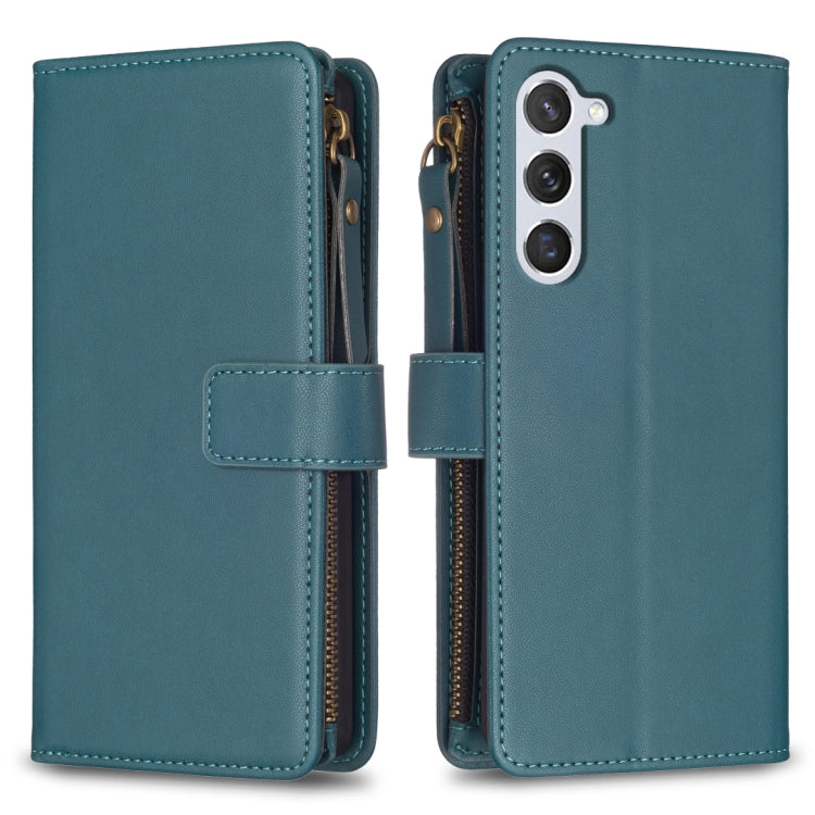 9 Card Slots Zipper Wallet Leather Flip Phone Case, For Samsung Galaxy A14, For Samsung Galaxy S24+ 5G, For Samsung Galaxy A34 5G, For Samsung Galaxy S24 5G, For Samsung Galaxy A54 5G, For Samsung Galaxy S23 Ultra 5G, For Samsung Galaxy S23 5G         ...