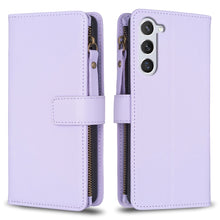 Load image into Gallery viewer, 9 Card Slots Zipper Wallet Leather Flip Phone Case, For Samsung Galaxy A14, For Samsung Galaxy S24+ 5G, For Samsung Galaxy A34 5G, For Samsung Galaxy S24 5G, For Samsung Galaxy A54 5G, For Samsung Galaxy S23 Ultra 5G, For Samsung Galaxy S23 5G         ...