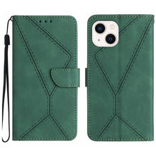 Load image into Gallery viewer, Stitching Embossed Leather Phone Case, For iPhone 16, For iPhone 15 Pro Max, For iPhone 15 Pro, For iPhone 15 Plus, For iPhone 15