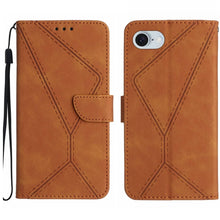 Load image into Gallery viewer, Stitching Embossed Leather Phone Case, For iPhone 17e / 16e, For iPhone 17 Pro Max, For iPhone 17 Pro, For iPhone 17, For iPhone Air, For iPhone 16 Pro Max, For iPhone 16 Pro, For iPhone 16 Plus