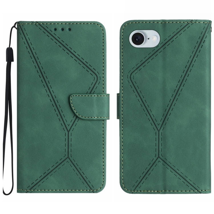 Stitching Embossed Leather Phone Case, For iPhone 18 Pro / 17 Pro, For iPhone 18 Pro Max / 17 Pro Max, For iPhone 17e / 16e, For iPhone 17, For iPhone Air, For iPhone 16 Pro Max, For iPhone 16 Pro, For iPhone 16 Plus