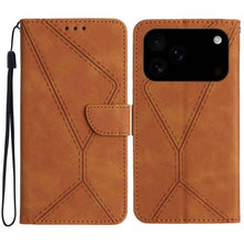 Load image into Gallery viewer, Stitching Embossed Leather Phone Case, For iPhone 17e / 16e, For iPhone 17 Pro Max, For iPhone 17 Pro, For iPhone 17, For iPhone Air, For iPhone 16 Pro Max, For iPhone 16 Pro, For iPhone 16 Plus