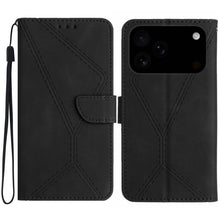 Load image into Gallery viewer, Stitching Embossed Leather Phone Case, For iPhone 17e / 16e, For iPhone 17 Pro Max, For iPhone 17 Pro, For iPhone 17, For iPhone Air, For iPhone 16 Pro Max, For iPhone 16 Pro, For iPhone 16 Plus