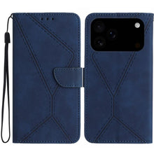 Load image into Gallery viewer, Stitching Embossed Leather Phone Case, For iPhone 17e / 16e, For iPhone 17 Pro Max, For iPhone 17 Pro, For iPhone 17, For iPhone Air, For iPhone 16 Pro Max, For iPhone 16 Pro, For iPhone 16 Plus