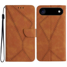 Load image into Gallery viewer, Stitching Embossed Leather Phone Case, For iPhone 17e / 16e, For iPhone 17 Pro Max, For iPhone 17 Pro, For iPhone 17, For iPhone Air, For iPhone 16 Pro Max, For iPhone 16 Pro, For iPhone 16 Plus